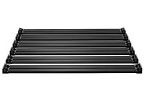 07-18 Wrangler JK 4 Door Nebo Roof Rack Cargo Slat Kit Black 6-Piece TeraFlex