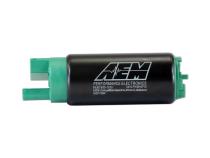 340LPH E85-Compatible High Flow In-Tank Fuel Pump Offset Inlet/340LPH at40psi/Not application specific AEM Electronics