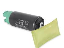 400LPH E85-Compatible Hi Flow In Tank Fuel Pump Double Barb Hi-Flow In Tank EFI Fuel Pump AEM Electronics