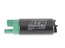 400LPH E85-Compatible Hi Flow In Tank Fuel Pump Single Barb Hi-Flow In Tank EFI Fuel Pump AEM Electronics