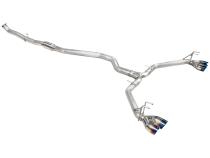 Honda Civic Cat-Back Exhaust Burnt Blue Tip For 22+ 1.5T Honda Civic Stillen