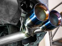 Honda Civic Cat-Back Exhaust Burnt Blue Tip For 22+ 1.5T Honda Civic Stillen