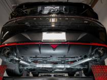 Hyundai Elantra N Axle Back Exhaust System Carbon Fiber/Stainless Steel Tip For 2022 Hyundai Elantra N Stillen