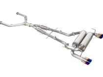 09-20 Nissan 370Z Z34 Cat Back Exhaust with Burnt Tips Stillen