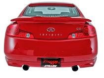 Infiniti G35 Stainless Steel Exhaust Systems Dual Wall Tips For 03-07 Infiniti G35 Coupe Stillen