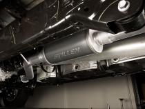 24-Present Toyota Tacoma Side Exit Cat Back Exhaust with Black Tip Stillen