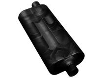 70 Series Chambered Muffler 70 Series 3.00 Center In 2.50 Dual Out Mild Sound Flowmaster