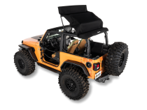 Trektop Glide 2-Door for JL Jeep 2018-26 Wrangler JL Black Diamond Bestop