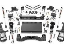 6 Inch Lift Kit N3 Struts/V2 2021 Ford F-150 4WD Rough Country