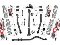 3.5 Inch Jeep Suspension Lift Kit Vertex Reservoir Stage 2 Coils &amp;amp; Adj. Control Arms 18-20 Wrangler JL Rough Country