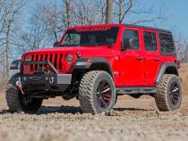 3.5 Inch Jeep Suspension Lift Kit Vertex Reservoir Stage 2 Coils &amp;amp; Adj. Control Arms 18-20 Wrangler JL Rough Country