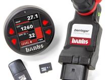 Derringer Tuner with iDash 1.8 DataMonster with ActiveSafety 11-19 Ford 6.7 Banks Power