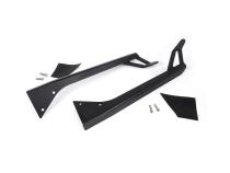 Jeep 50 Inch Straight LED Light Bar Upper Windshield Mounts 87-95 YJ Rough Country