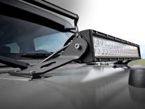 Jeep 20 Inch LED Hood Mounts 07-18 Wrangler JK Rough Country