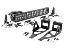 Ford 20 Inch LED Bumper Kit Black Series 05-07 F-250/350 Rough Country