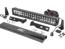 Jeep 20 Inch LED Bumper Kit Black Series 11-20 WK2 Grand Cherokee Rough Country