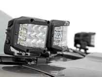 Subaru 3-inch LED Lower Windshield Ditch Kit 14-18 Forester Wide Angle Osram Rough Country