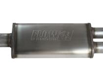 Flow Fx Cat-Back Exhaust System 2009-2013 Silverado/Sierra 1500 5.3L V8 Flow Fx 3.0 Inch To Dual 2.5 Inch Cat-Back, Dual Side Exit, 409 Stainless Steel Exhaust System With Black Tips Flowmaster