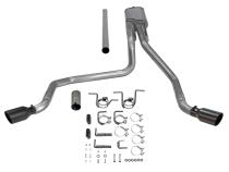 Flow Fx Cat-Back Exhaust System Fits 1994-2001 Dodge Ram 1500 And 1994-2002 2500/3500 With 3.9L / 5.2L / 5.9L Engines, Stainless Steel, Dual Exit Flowmaster