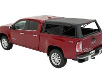 Supertop Truck Bed Cap 2 For Chevy/GMC 2015-2024 Colorado/Canyon 5.0 Foot Black Diamond PVC Coated Sailcloth No Drill Bestop