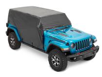 All Weather Trail Cover Jeep '07-18 Wrangler JK '18-26 JL 4-Door Black, Hard Top Bestop