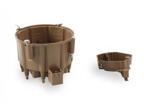 Distributor Cap &amp;amp; Rotor Kit Hei Style Tan 1972-1986 Various GM Clamp Down Cap ACCEL