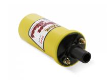 Ignition Coil Yellow 42000V 1.4 Ohm Primary Points Up To 6500 Rpm The 8140 Super Stock Ignition Coil Is A Canister Style Coil That Works With Oe Ignitions And Computers ACCEL