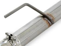 American Thunder Crossmember-Back Exhaust System Fits 1967-1970 Ford Mustang With V8 Engine Stainless Steel Aggressive To Moderate Sound Flowmaster