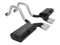 Force Ii Axle-Back Exhaust System 1997-2004 Chevrolet Corvette With 5.7L Engine 2.5 Inch Stainless Steel Moderate To Mild Sound Flowmaster