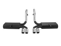 Force Ii Axle-Back Exhaust System 1997-2004 Chevrolet Corvette With 5.7L Engine 2.5 Inch Stainless Steel Moderate To Mild Sound Flowmaster