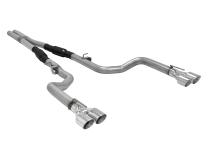 Outlaw Cat-Back Exhaust System 2015-2023 Dodge Challenger Hellcat, Demon, Srt392, R/T Scat-Pack With 6.2L Or 6.4L Engine And 2017-2021 R/T With 5.7 Engine Eliminates Factory Exhaust Valves Aggressive Sound Flowmaster