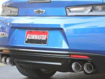 American Thunder Axle-Back Exhaust System Fits 2016-2024 Camaro Ss, Zl1 With 6.2L Engine With Factory Npp Exhaust Option Aggressive Sound Flowmaster