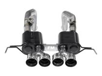 Outlaw Axle-Back Exhaust System 2014-2019 Corvette C7 Stingray Coupes/Convertibles With 6.2L Engine Aggressive To Moderate Sound Flowmaster
