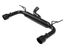 Outlaw Axle-Back Exhaust System 2007-2011 Jeep Wrangler 2 Door And 4 Door With 3.8L Engine Aggressive To Moderate Sound Flowmaster