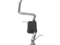American Thunder Cat-Back Exhaust System 2014-2019 Ford Fiesta St With 1.6L Turbo Engine Aggressive To Moderate Sound Flowmaster