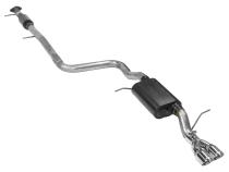 American Thunder Cat-Back Exhaust System 2014-2019 Ford Fiesta St With 1.6L Turbo Engine Aggressive To Moderate Sound Flowmaster