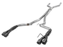 Outlaw Cat-Back Exhaust System Fits 2018-2023 Mustang Gt 5.0L Coupes &amp;amp; Convertibles Without Factory Active Performance Exhaust Valves. 3.00-Inch With Carbon Fiber Tips Aggressive Sound Flowmaster