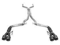 Outlaw Cat-Back Exhaust System Fits 2018-2023 Mustang Gt 5.0L Coupes &amp;amp; Convertibles Without Factory Active Performance Exhaust Valves. 3.00-Inch With Carbon Fiber Tips Aggressive Sound Flowmaster