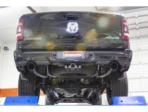American Thunder Axle-Back Exhaust System Fits 2019-2024, 2026 Ram 1500 (New Body) Trucks With 5.7L Engine And Factory Dual Tailpipes. Removes Factory Resonators Moderate Sound Flowmaster