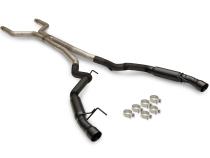 Outlaw Cat-Back Exhaust System Fits 2024-2026 Ford Mustang Gt 5.0-Liter, Outlaw Cat-Back 3.0-Inch Stainless Steel Exhaust System, 4.0-Inch Dual Black Tips Flowmaster
