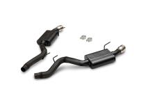 American Thunder Axle-Back Exhaust System Fits 2024-2026 Ford Mustang Gt 5.0-Liter And Ecoboost 2.3L, American Thunder Axle-Back 3.0-Inch Stainless Steel Exhaust System, 4.0-Inch Dual Polished Tips Flowmaster