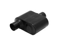 Super 10 Series Chambered Muffler Super 10 Series Stainless Steel 2.50 Offset In/ 2.50 Center Out Aggressive Sound Flowmaster