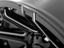 88 Series Wheel One-Piece Gloss Black 22x10 8x6.5 -19mm Rough Country