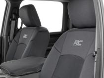 Seat Covers Front Row and Rear Row 60/40 Rear Seat Ram 2500 2WD/4WD (19-23) Rough Country