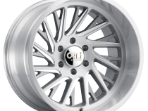 Cast Aluminum Wheels Purge 9114 SL 20x12 Brushed Brushed Silver 6 On 135 Bolt Pattern -51 Offset Cali Offroad Wheels