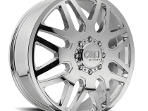 Dually Wheels Invader Dually 9115D CH 24x8.25 Chrome 8 On 165.1 Bolt Pattern 115 Offset Cali Offroad Wheels