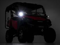 Honda Dual LED Cube Kit 2.0 Inch Black Series w/ Amber DRL 16-20 Pioneer Rough Country