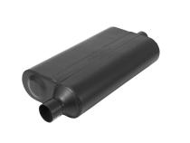 50 Series Delta Flow Chambered Muffler 50 Delta Flow 2.00 Offset In 2.00 Center Out Moderate Sound Flowmaster