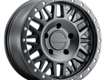 Aluminum Wheels 17x9 Ryno 951B Satin Black -12 Offset 5 on 127 Bolt Pattern 78.1 Bore Raceline