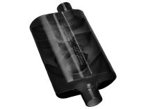 Super 40 Series Chambered Muffler Super 40 2.50 Offset In 2.50 Same Side Out Aggressive Sound Flowmaster